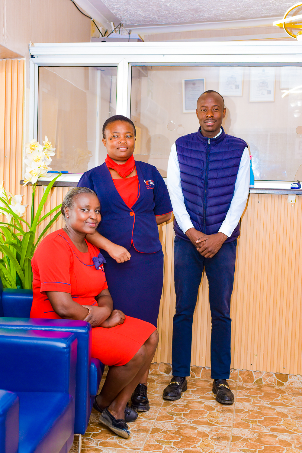 Mariland staff at work